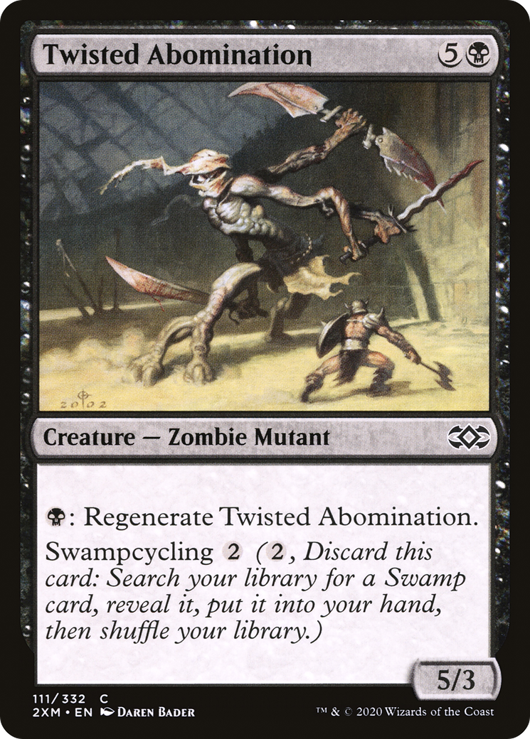Image of Twisted Abomination [Double Masters]