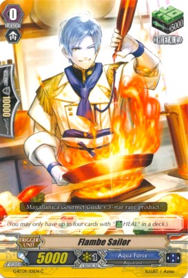 Image of Flambe Sailor (G-BT09/101EN) [Divine Dragon Caper]