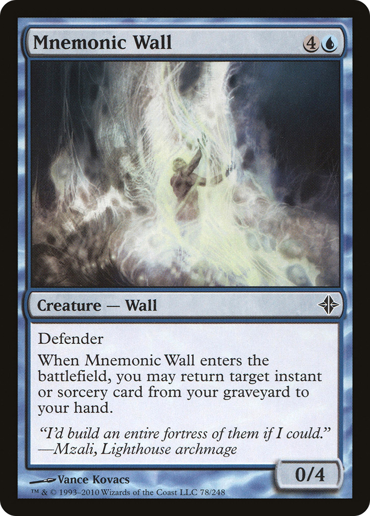 Image of Mnemonic Wall [Rise of the Eldrazi]