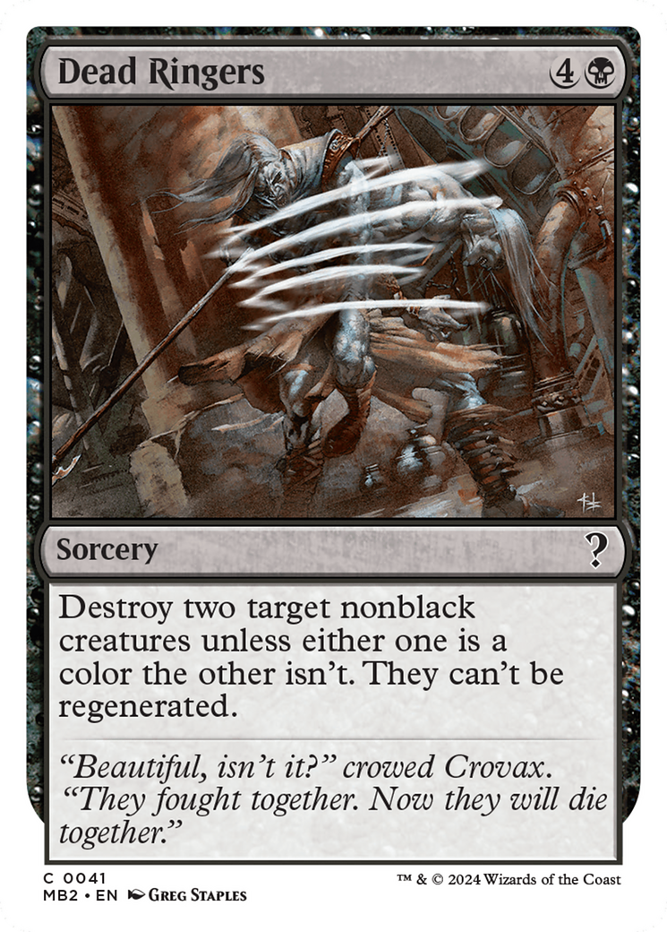 Image of Dead Ringers (White Border) [Mystery Booster 2]