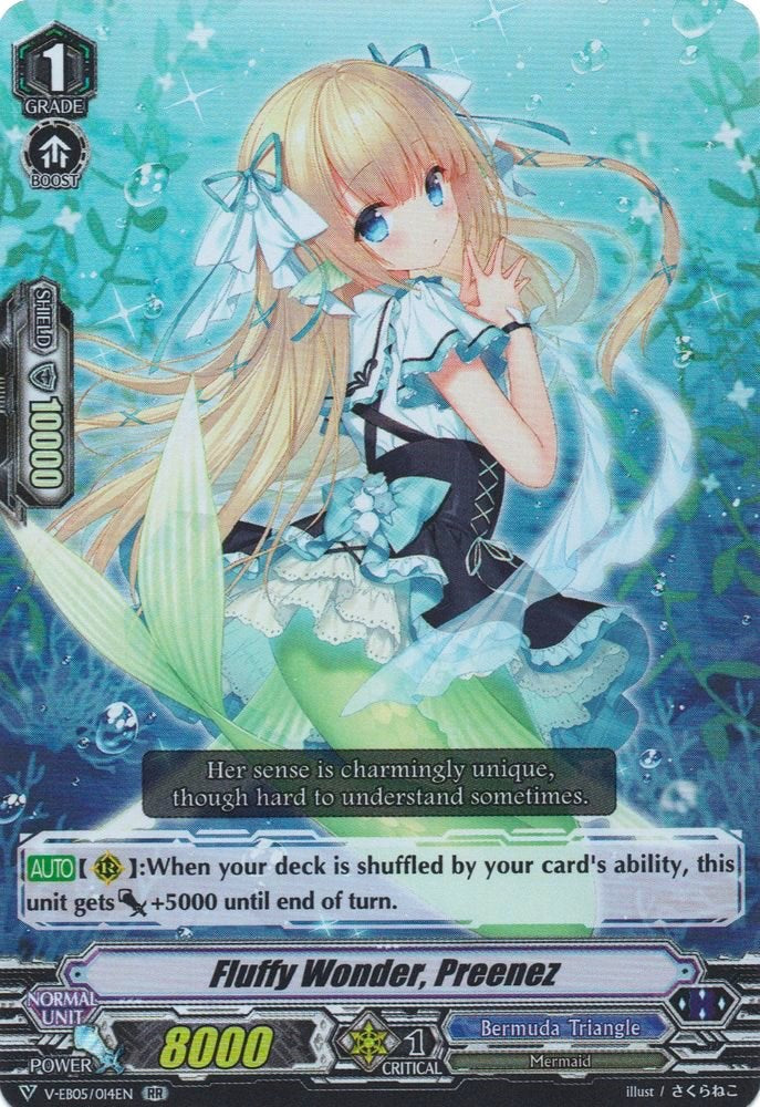 Image of Fluffy Wonder, Preenez (V-EB05/014EN) [Primary Melody]