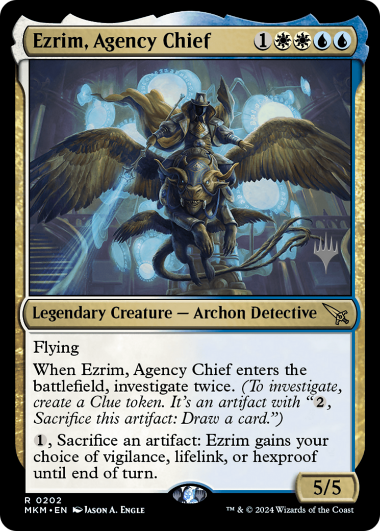Image of Ezrim, Agency Chief (Promo Pack) [Murders at Karlov Manor Promos]