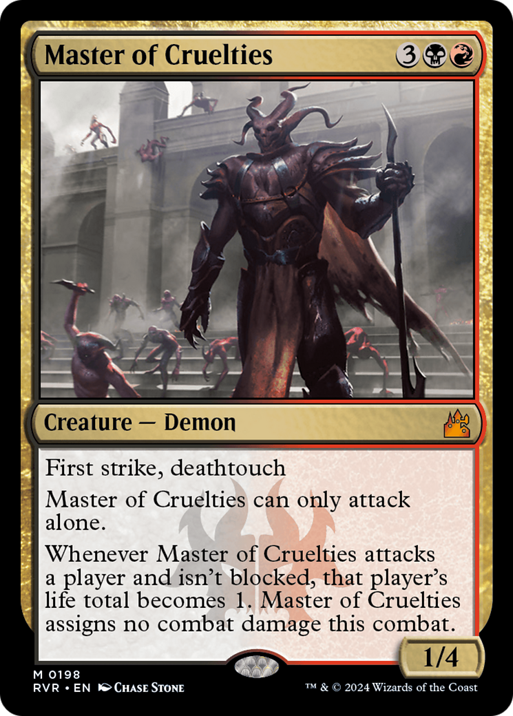 Image of Master of Cruelties [Ravnica Remastered]