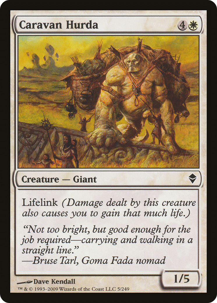 Image of Caravan Hurda [Zendikar]