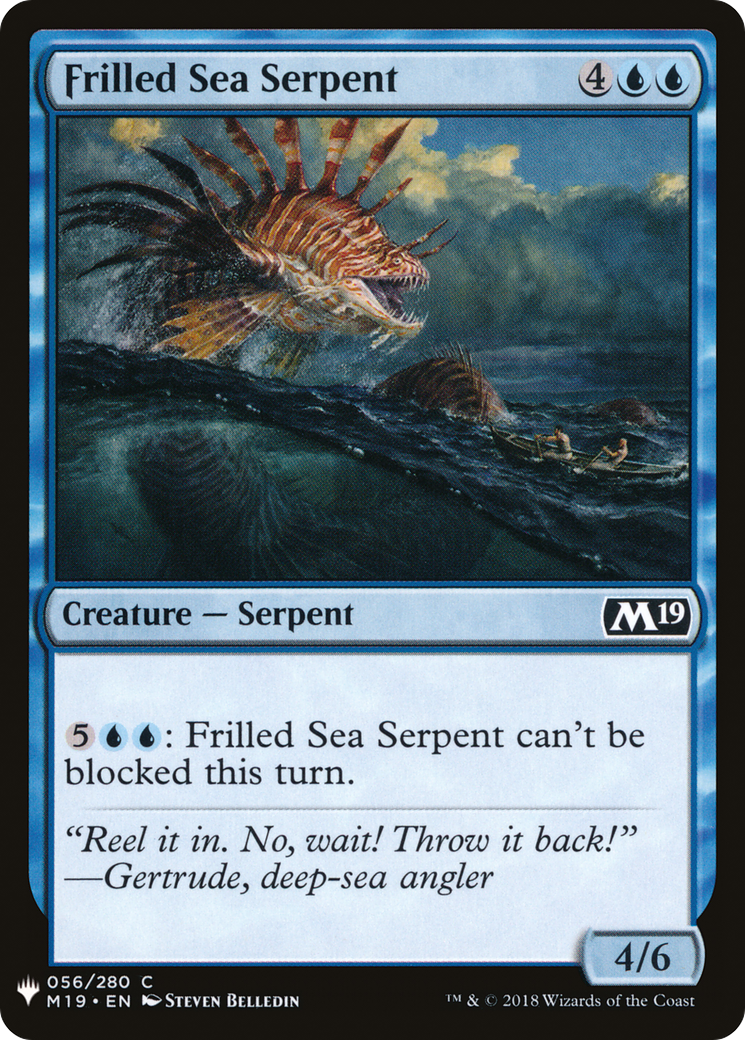 Image of Frilled Sea Serpent [Mystery Booster]