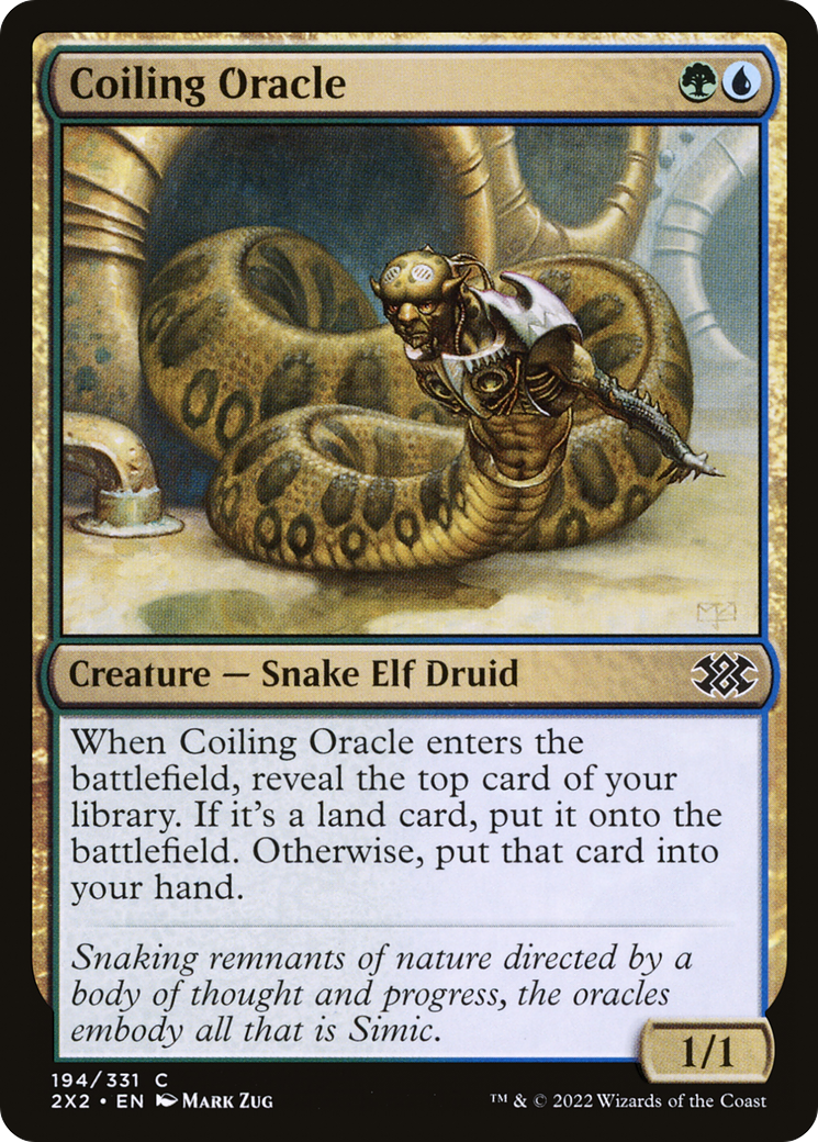 Image of Coiling Oracle [Double Masters 2022]