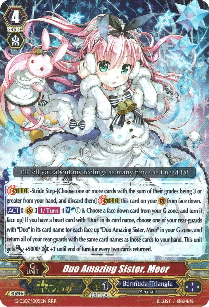 Image of Duo Amazing Sister, Meer (G-CB07/005EN) [Divas' Festa]