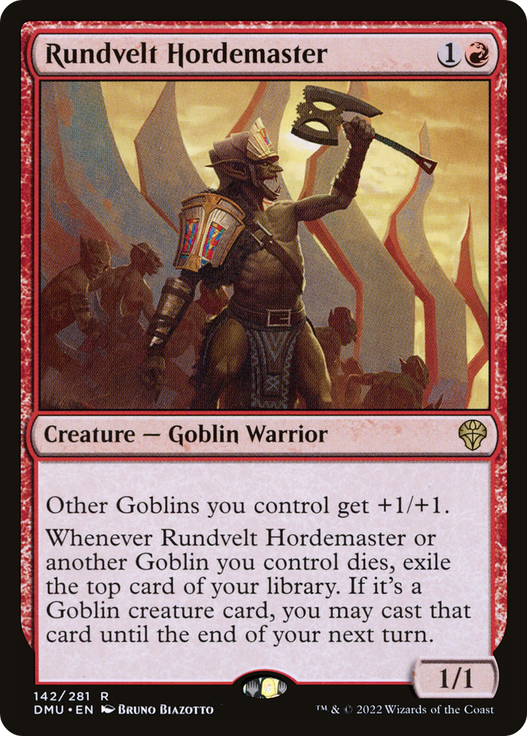 Image of Rundvelt Hordemaster [Dominaria United]