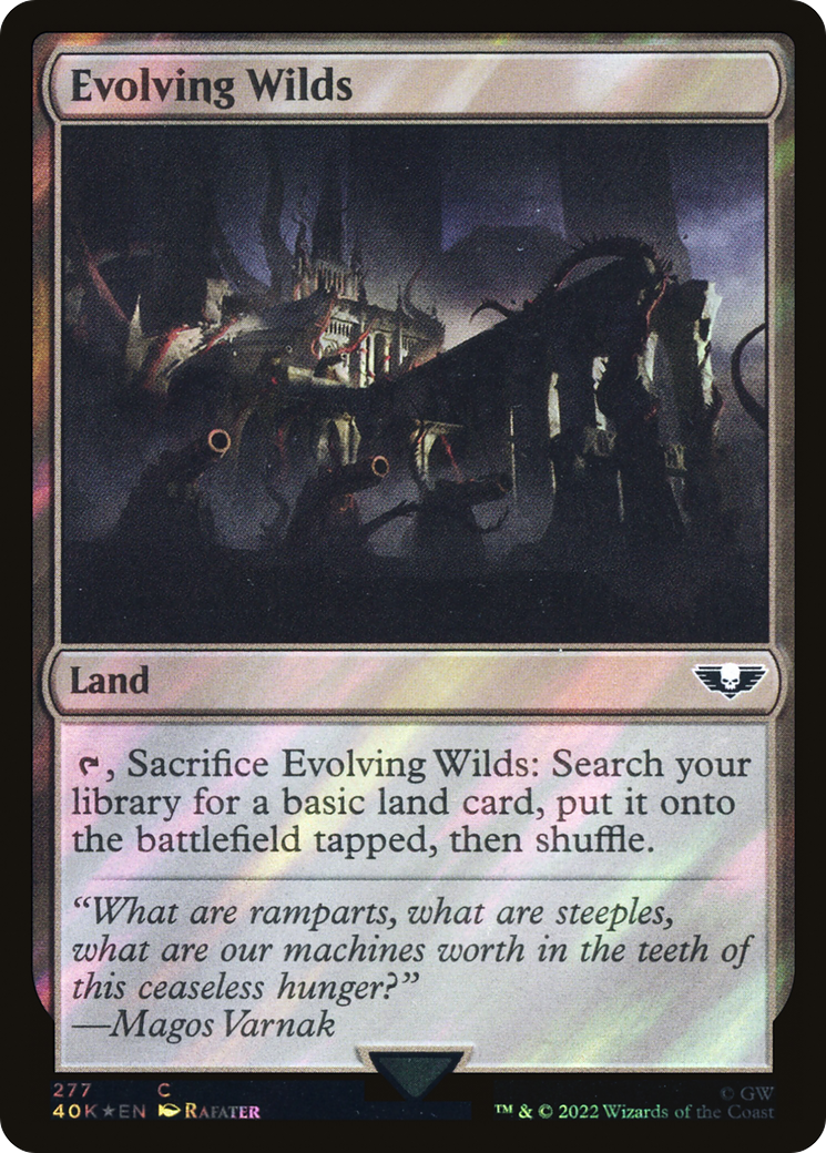 Image of Evolving Wilds (Surge Foil) [Warhammer 40,000]