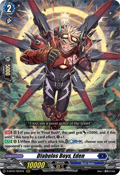Image of Diabolos Boys, Eden (D-BT01/004EN) [Genesis of the Five Greats]