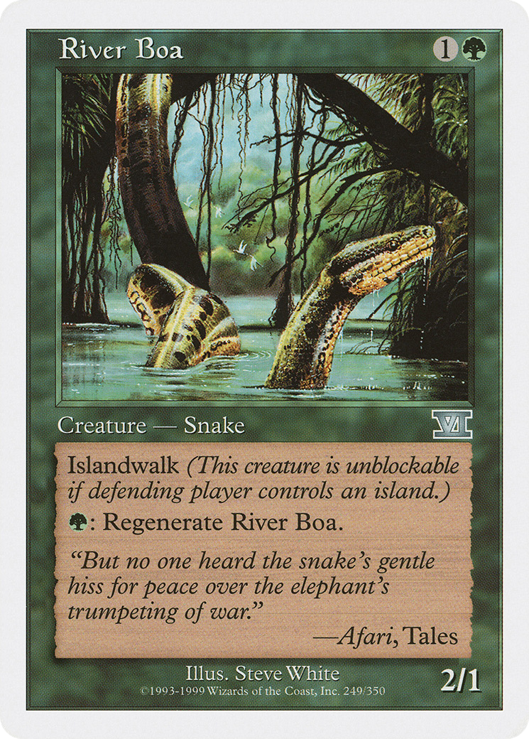 Image of River Boa [Classic Sixth Edition]