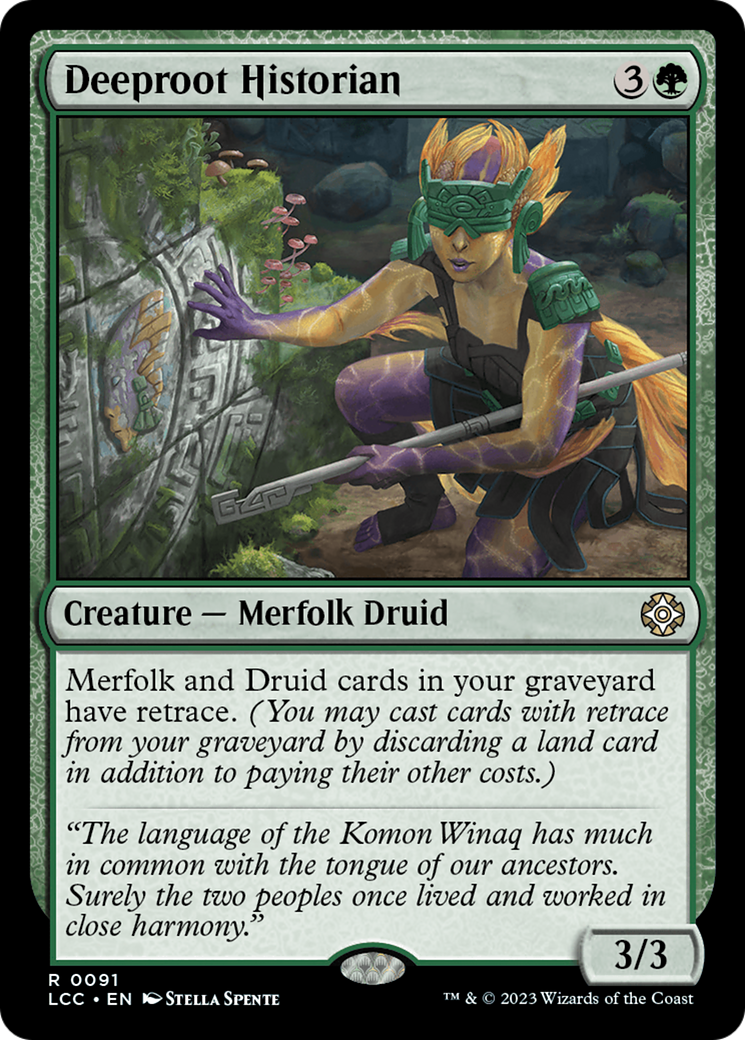 Image of Deeproot Historian [The Lost Caverns of Ixalan Commander]