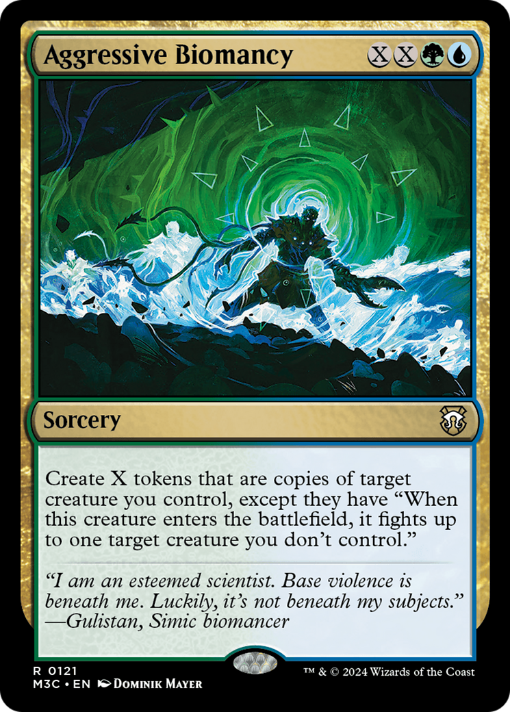 Image of Aggressive Biomancy [Modern Horizons 3 Commander]