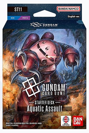 Image of Gundam Card Game - Starter Deck - ST-11 Starter Deck - Aquatic Assault