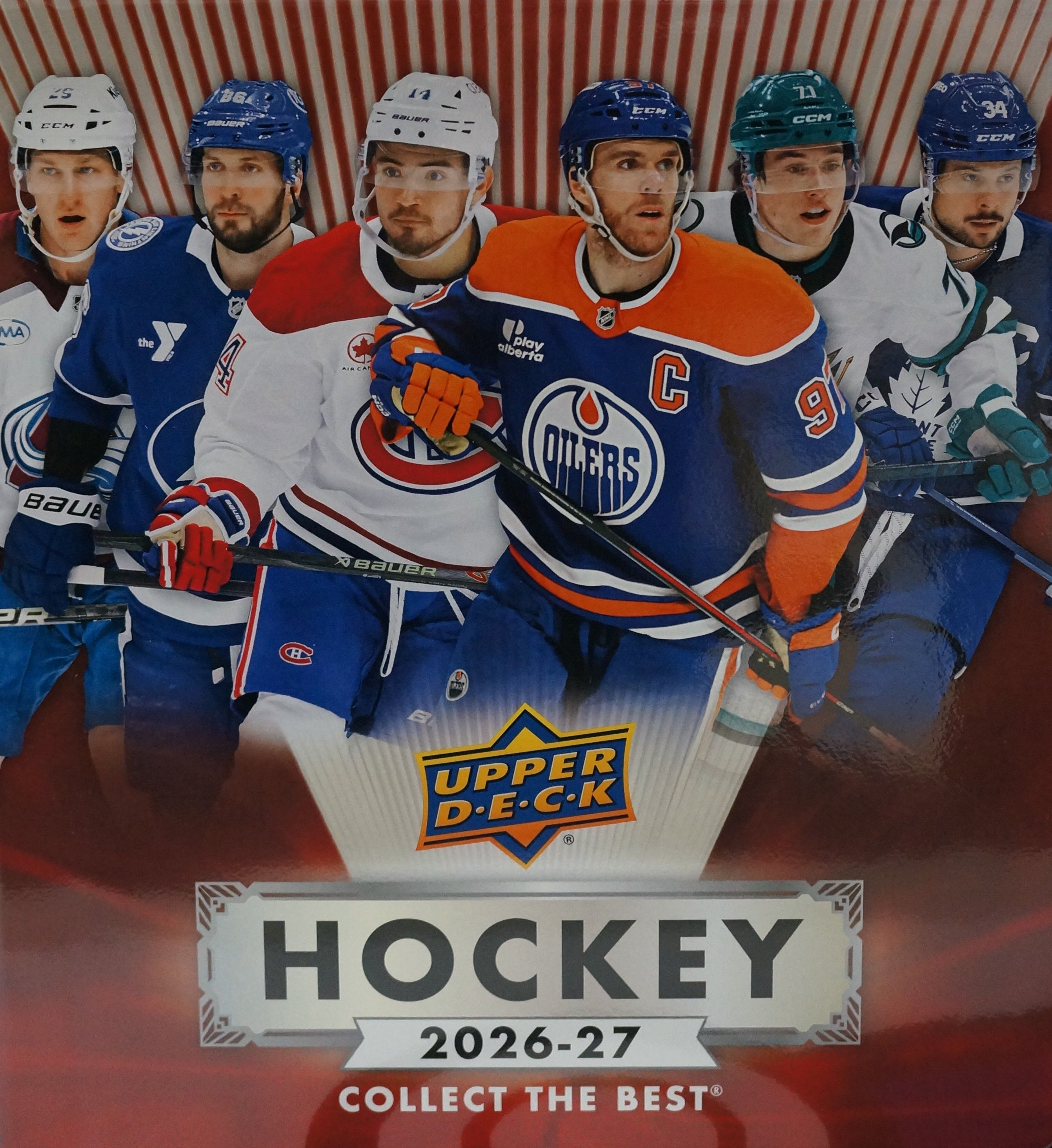 Image of Upper Deck Hockey 3-Ring Binder 2026-27