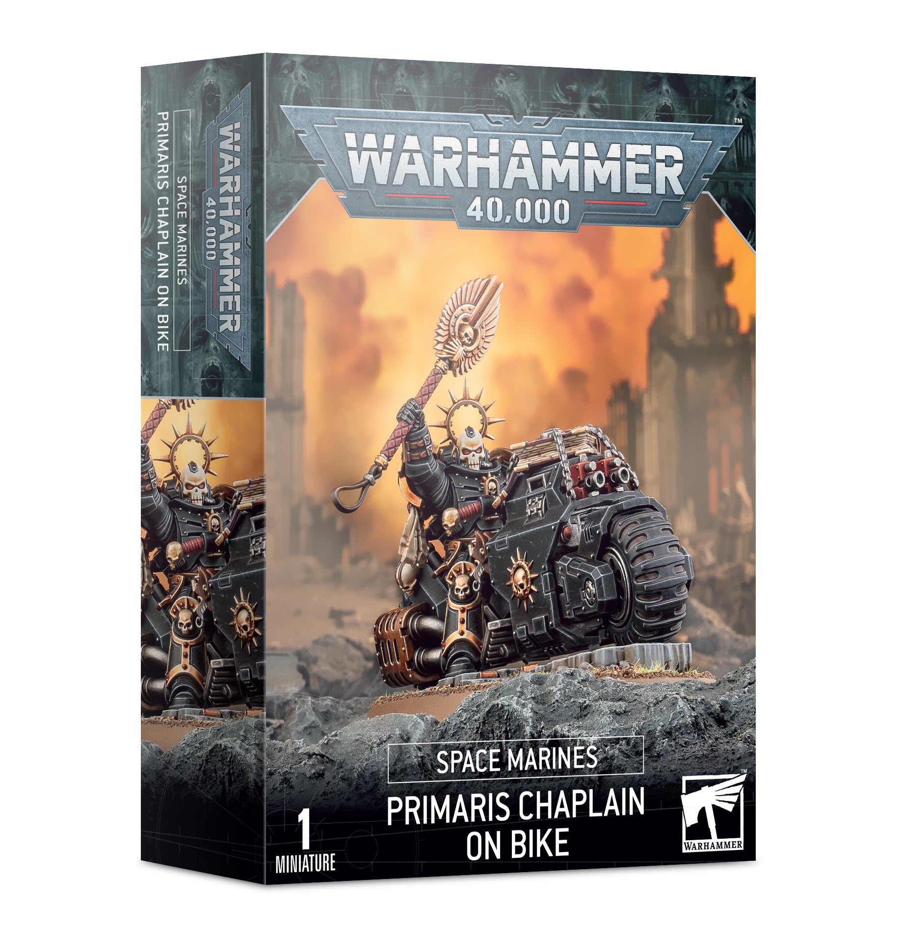 Image of Primaris Chaplain on Bike [Space Marines] Warhammer 40,000