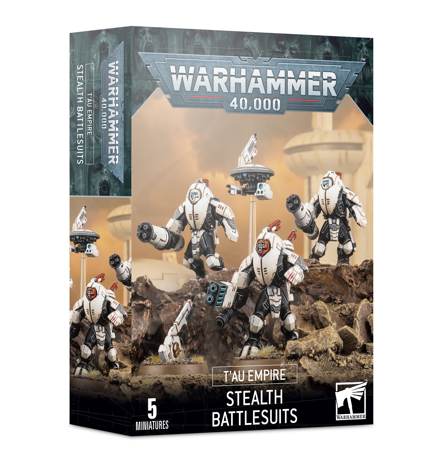 Image of T'au Empire Stealth Battlesuits - Warhammer 40,000