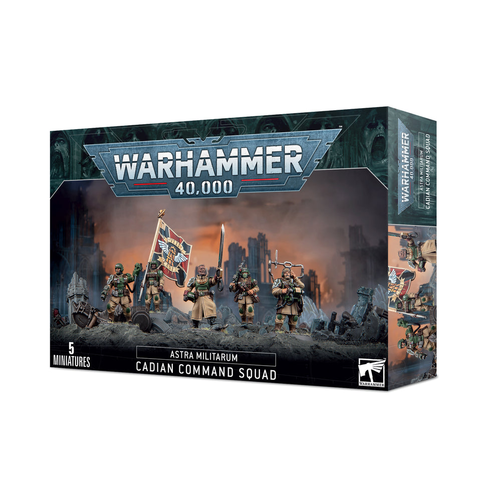 Cadian Command Squad [Astra Militarum] Warhammer 40,000