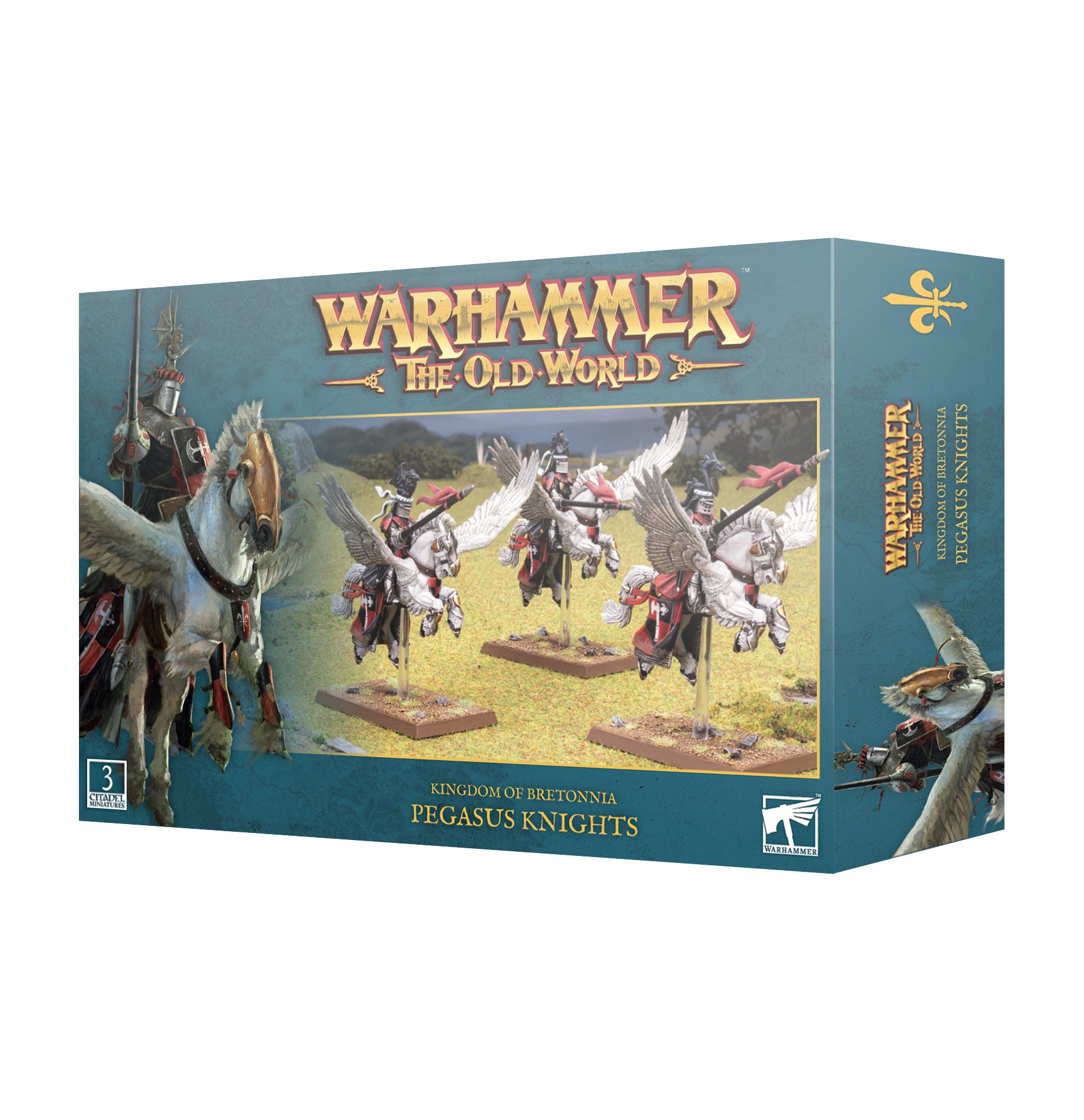 Image of WARHAMMER: THE OLD WORLD PEGASUS KNIGHTS – KINGDOM OF BRETONNIA