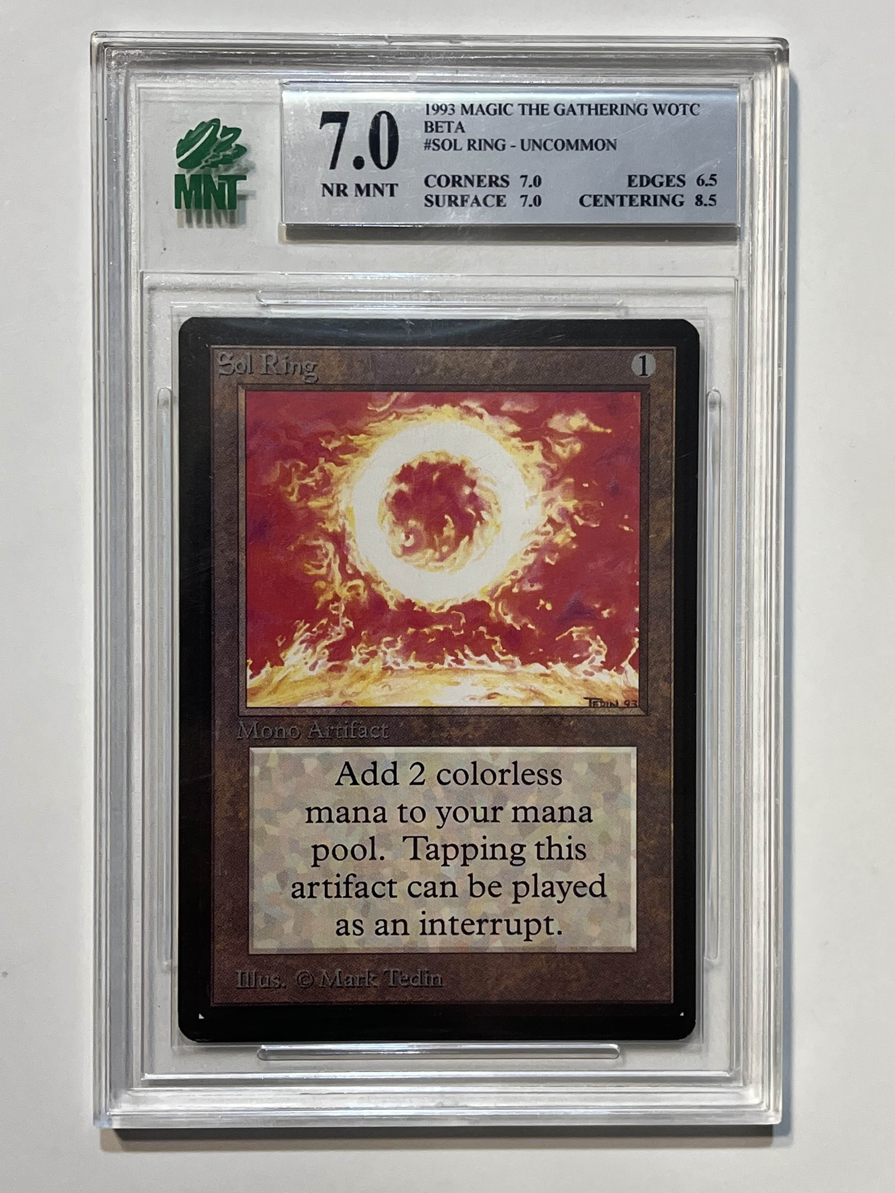 Image of Sol Ring (Beta Edition) MNT 7.0