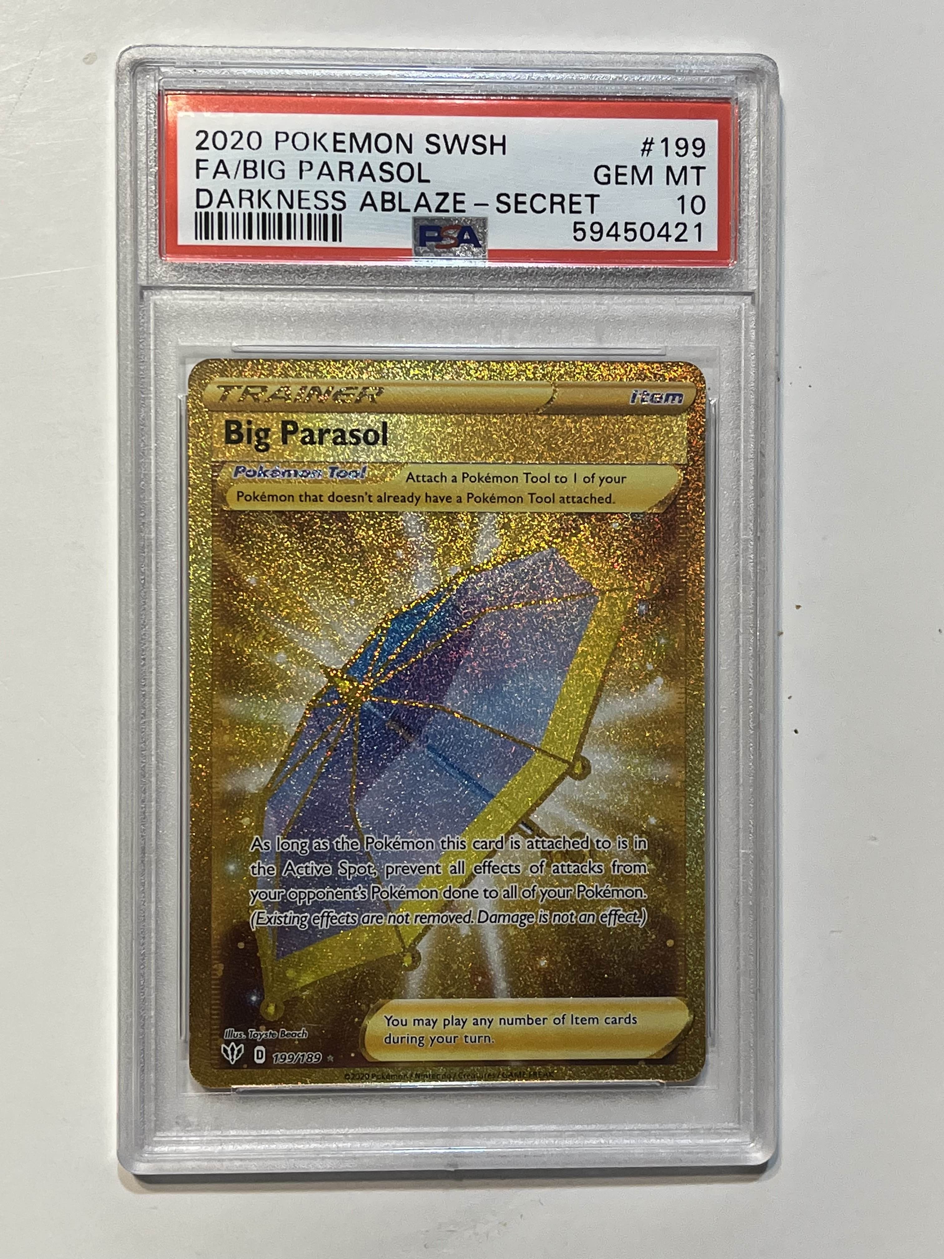 Image of Big Parasol (Sword & Shield: Darkness Ablaze) 199/189 PSA 10