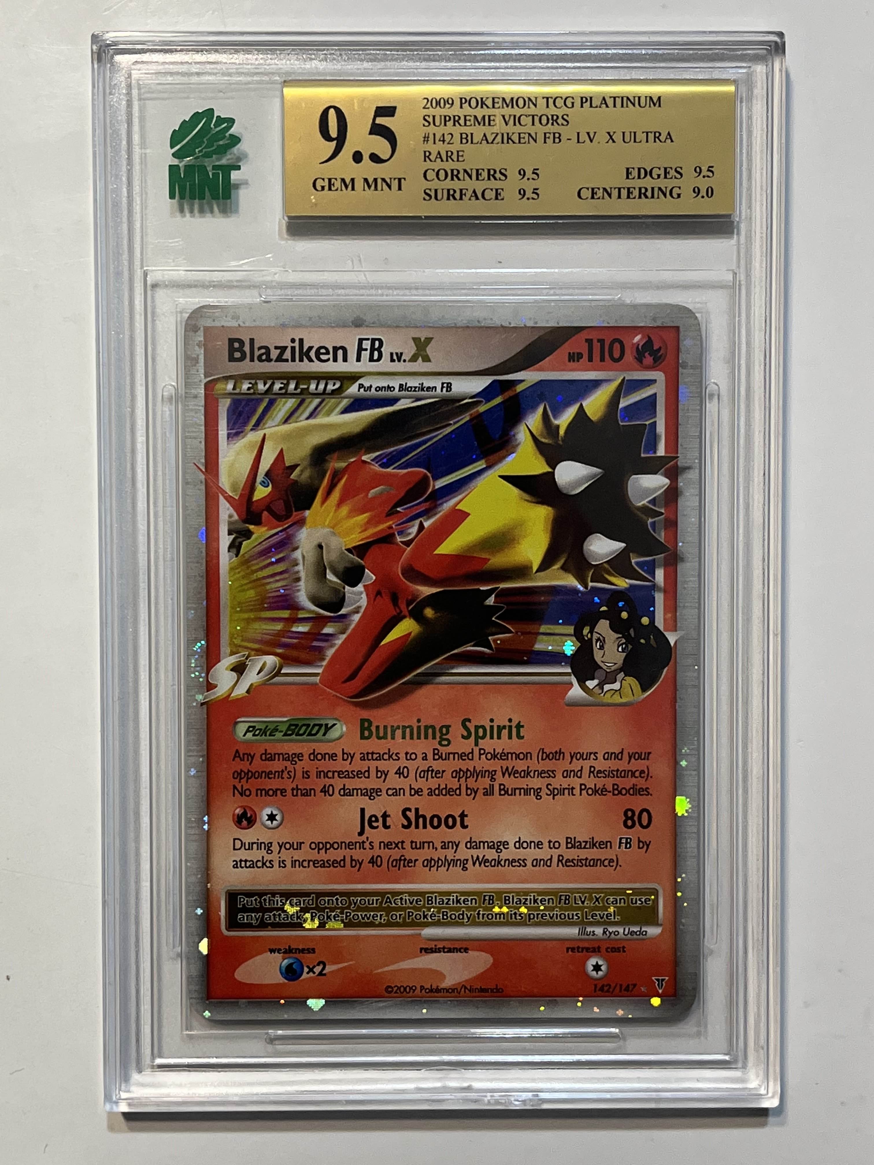 Image of Blaziken FB LV.X (Platinum: Supreme Victors) 142/147 MNT 9.5