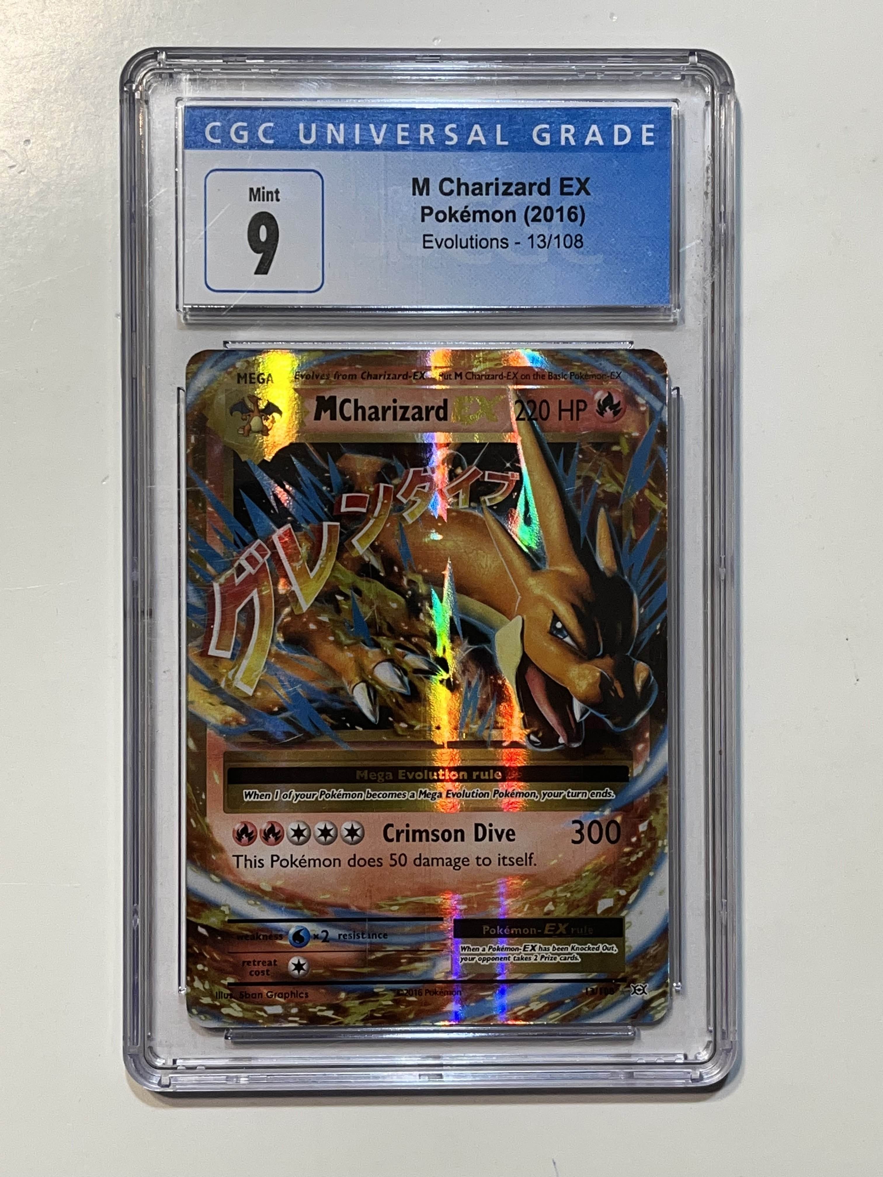 Image of M Charizard EX (XY: Evolutions) 13/108 CGC Universal Grade 9