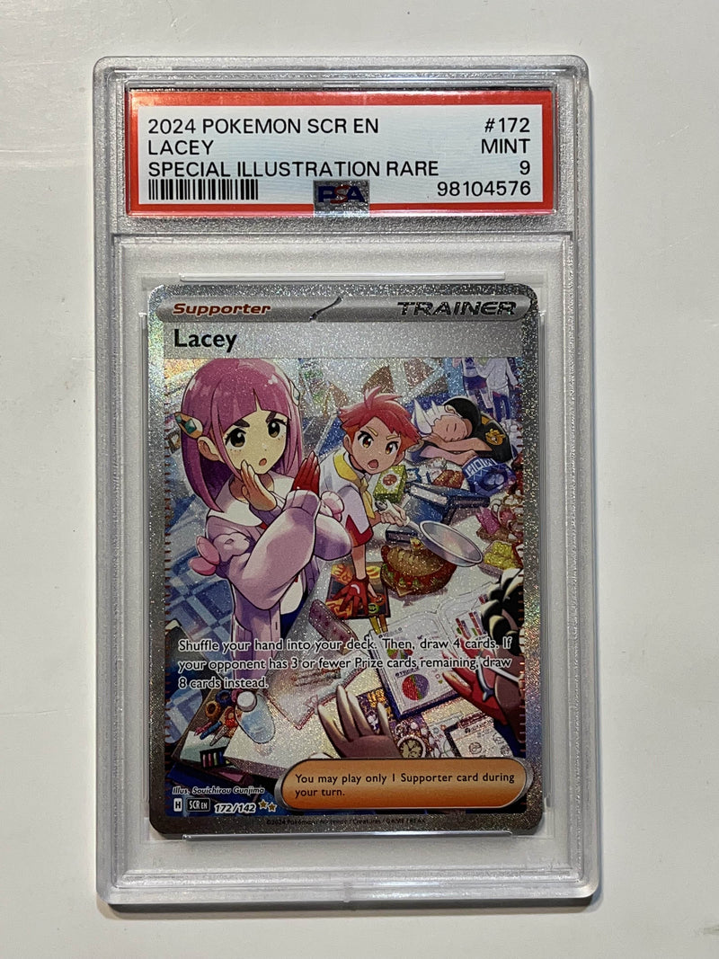 Lacey (Scarlet & Violet: Stellar Crown) 172/142 PSA 9