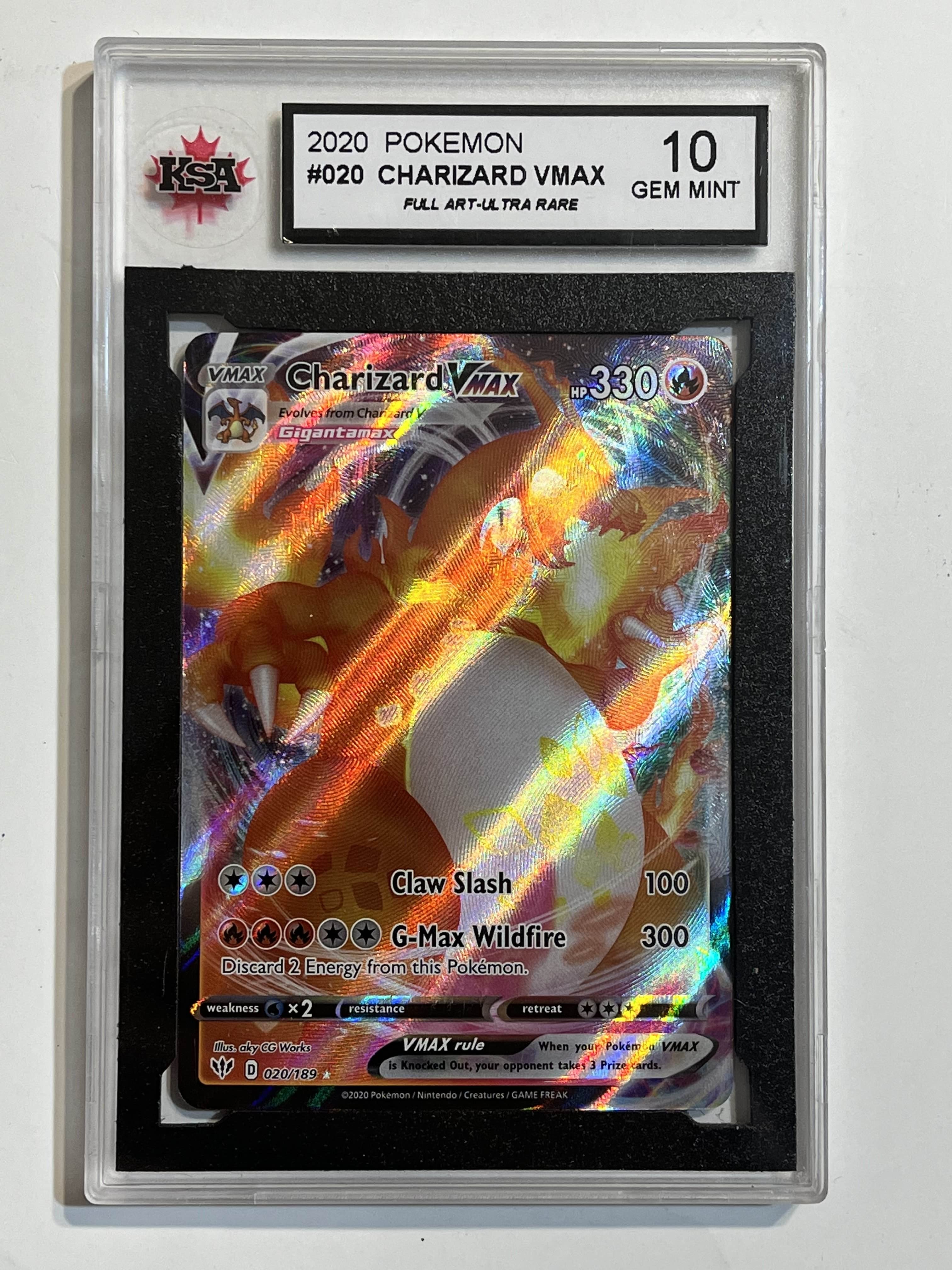 Image of Charizard VMAX (Sword & Shield: Darkness Ablaze) 020/189 KSA 10