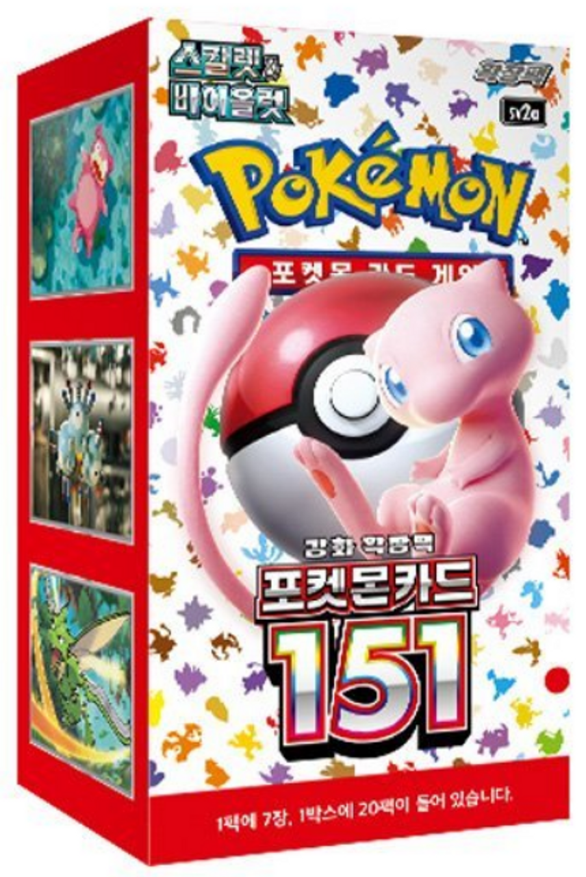 Image of Pokemon 151 - Korean Booster Box (sv2a)