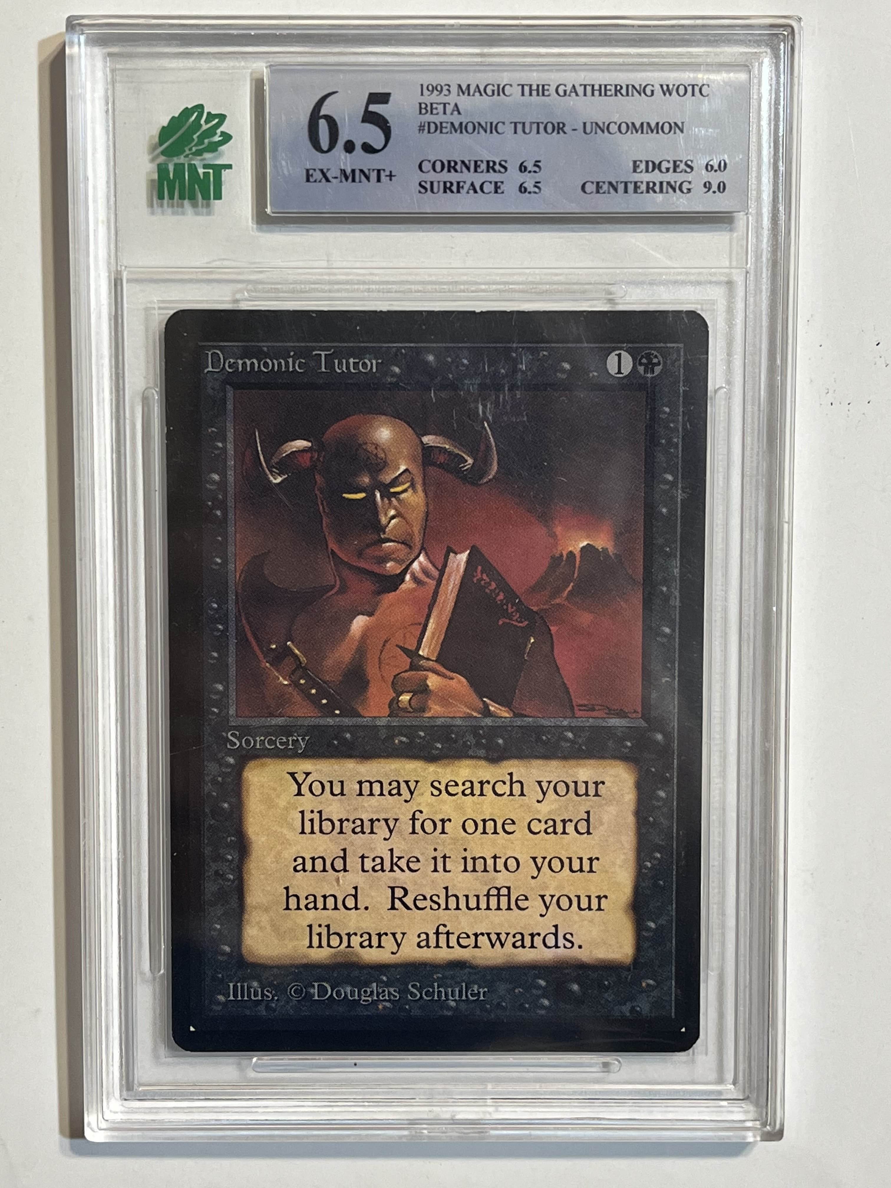 Image of Demonic Tutor (Beta Edition) MNT 6.5
