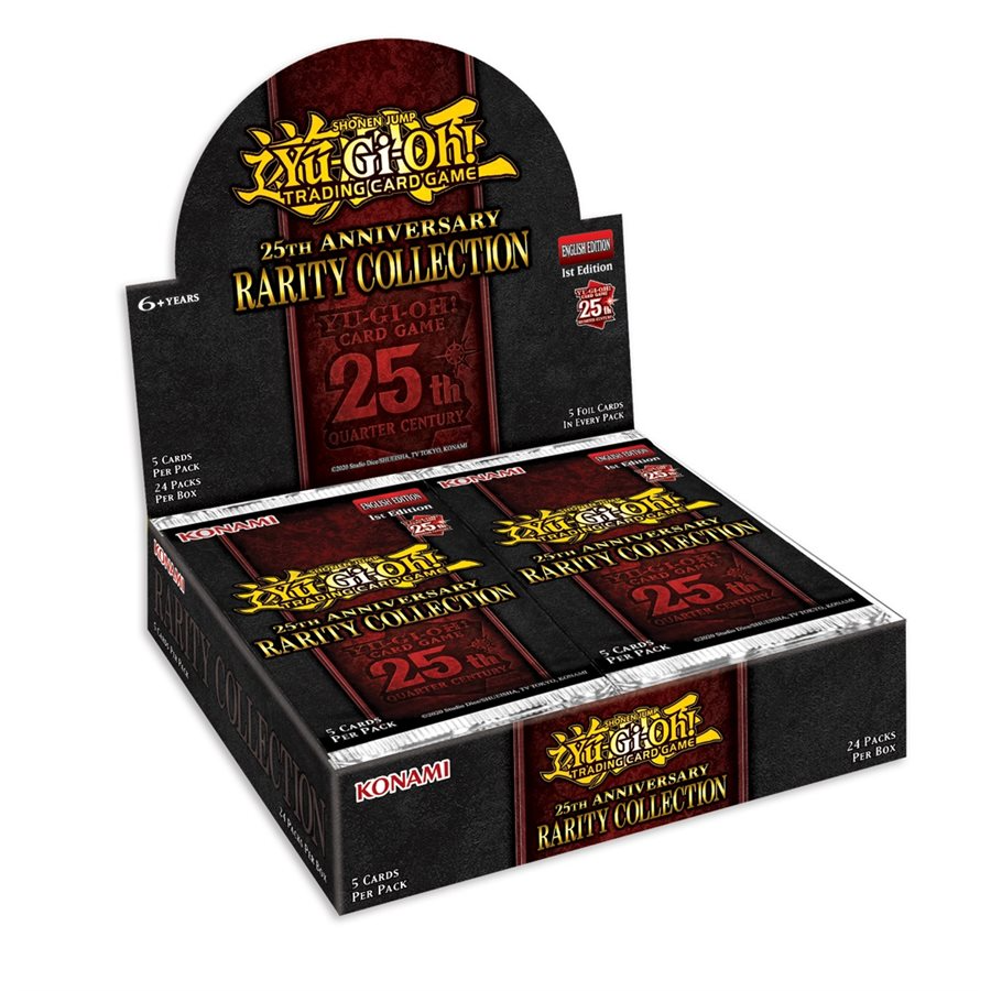Image of 25TH ANNIVERSARY RARITY COLLECTION BOOSTER BOX - 1ST EDITION