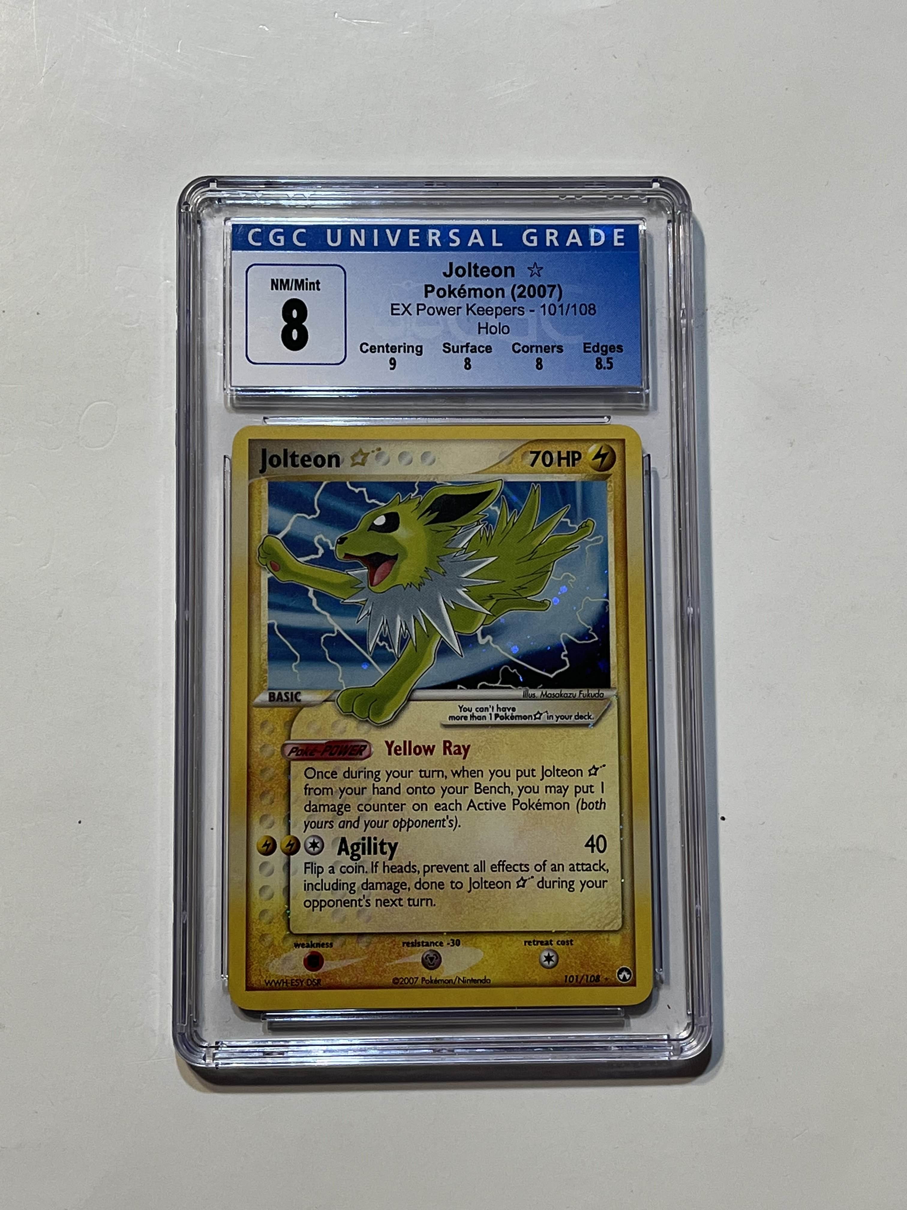 Image of Jolteon (EX Power Keepers) 101/108 CGC Universal Grade 8