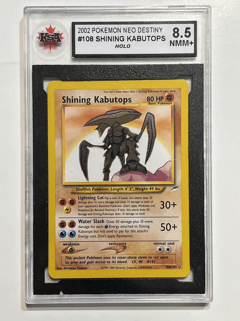 Shining Kabutops (Neo Destiny Unlimited) 108/105 KSA 8.5