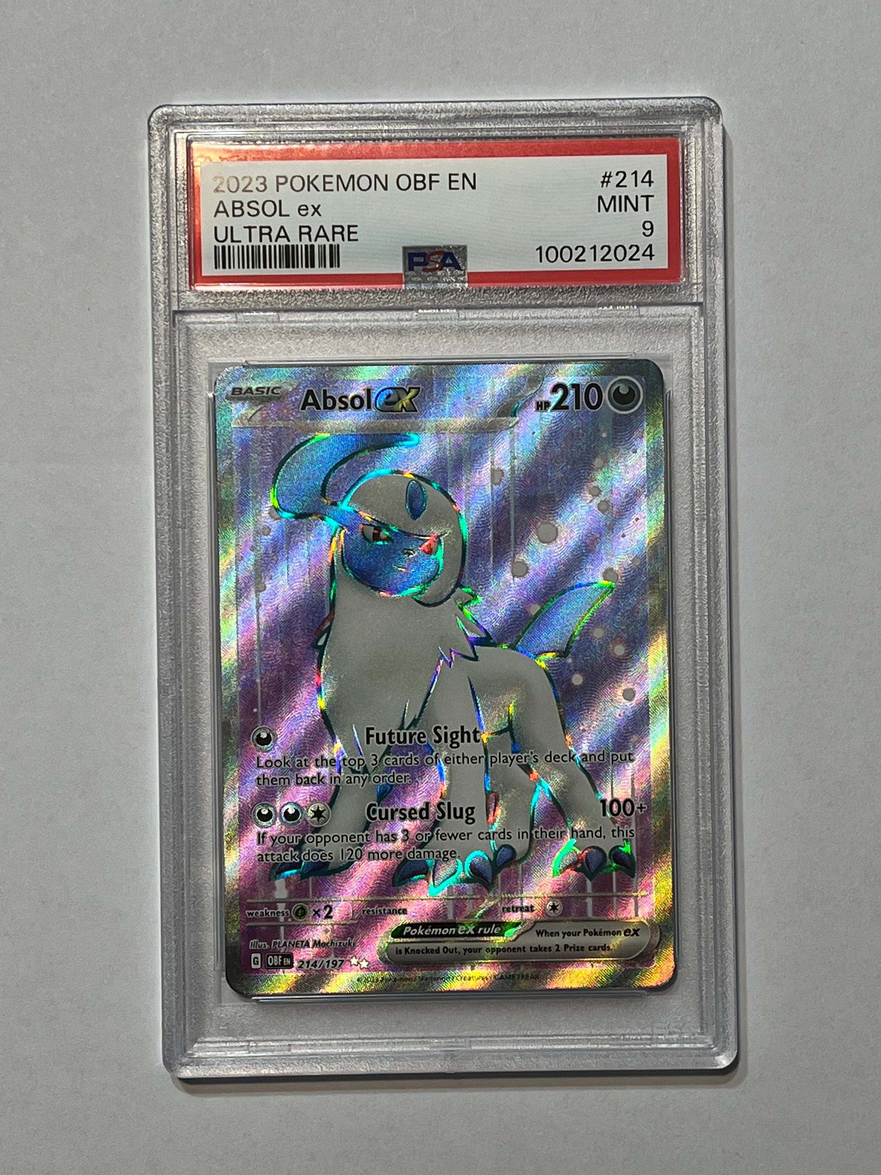 Image of Absol ex (Scarlet & Violet: Obsidian Flames) 214/197 PSA 9