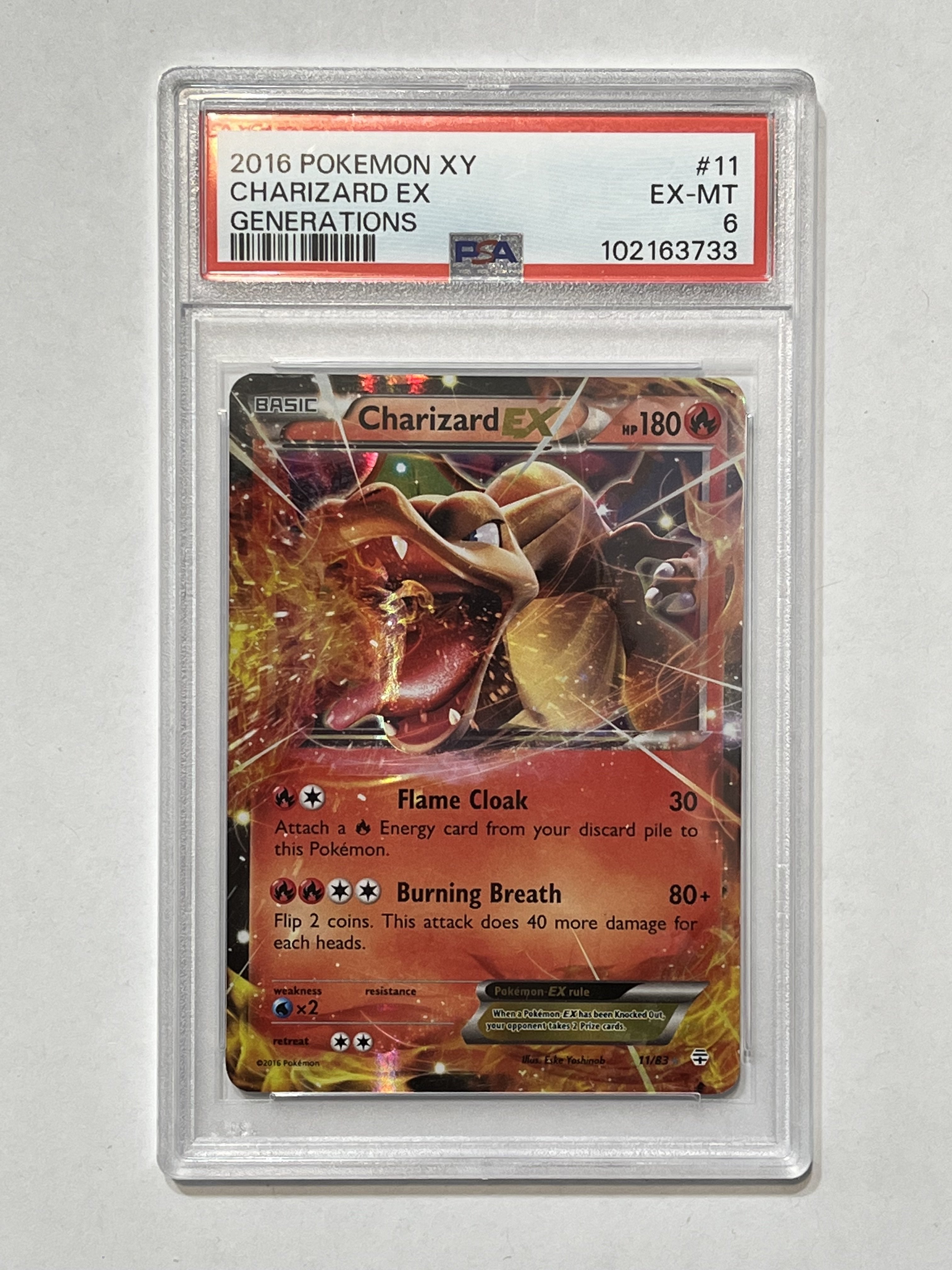 Image of Charizard EX (XY: Generations) 11/83 PSA 6