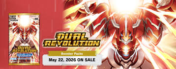 Image of Dual Revolution Booster Pack Digimon Card Game BT-25