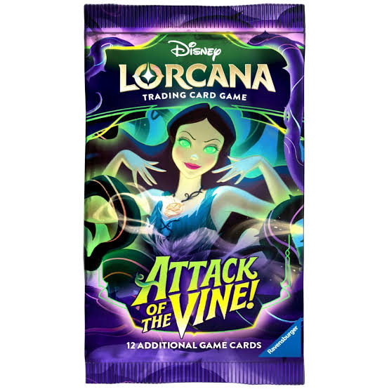 Image of Disney Lorcana - Attack of the Vine! Booster Pack (PREORDER)