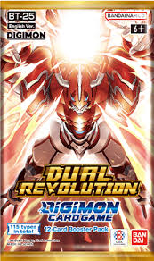 Image of Dual Revolution Booster Pack Digimon Card Game BT-25