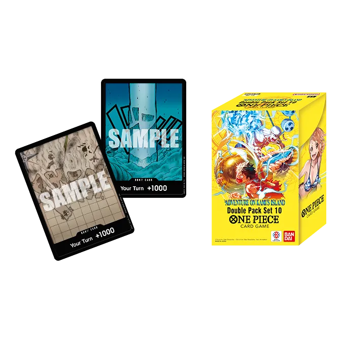 Image of ONE PIECE CARD GAME - DOUBLE PACK SET - VOL. 10