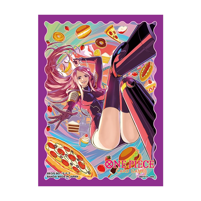 Bandai: 70ct Card Sleeves - One Piece Card Game - Card Sleeves VOL.5 - Jewelry Bonney