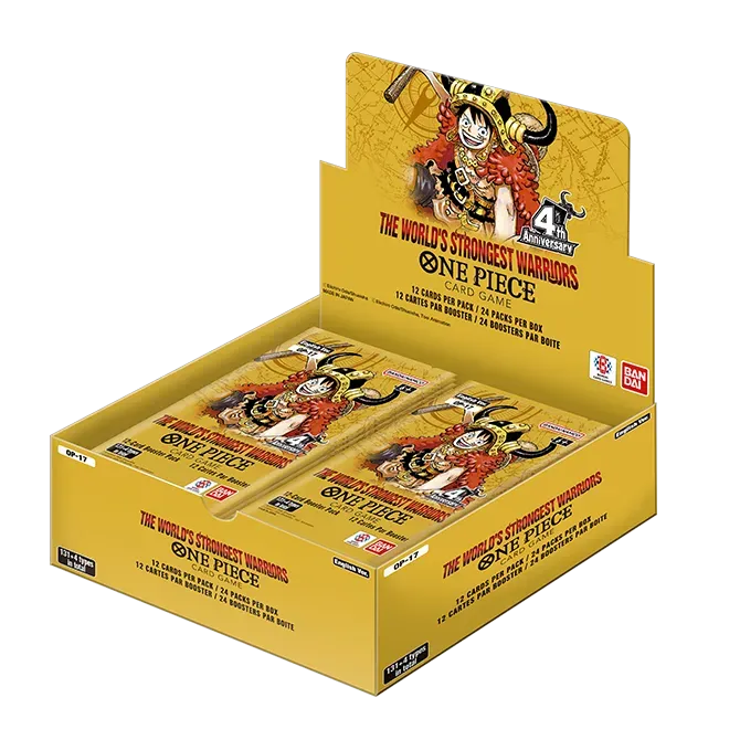 Image of The World's Strongest Warriors - Booster Box - English - One Piece - OP-17