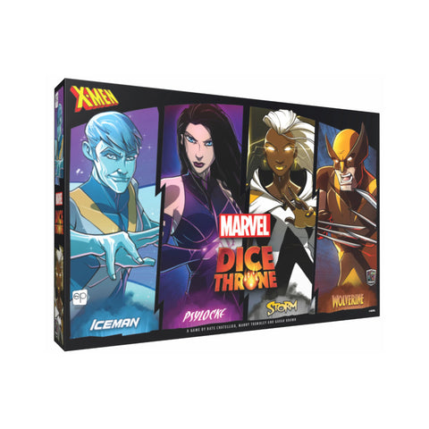 Marvel Dice Throne - Iceman/Psylocke/Storm/Wolverine