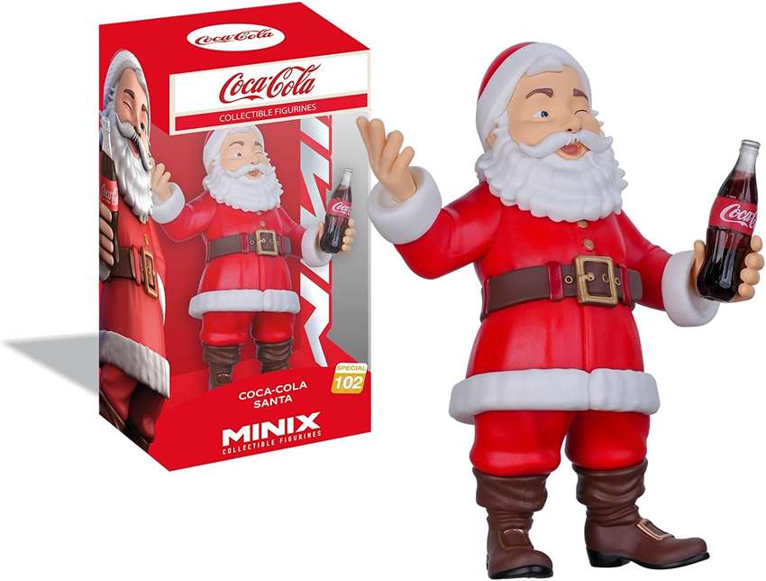 Image of Coca-Cola Collectible Figure Coca-Cola Santa Special 102