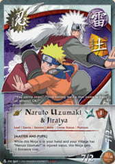 Image of Naruto Uzumaki & Jiraiya (N-204) (S5 The Dream Legacy) Unlimited Edition Foil