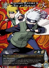 Image of Kakashi Hatake & The 4th Hokage (N-1060) (S20 Tales of the Gallant Sage) 1st Edition