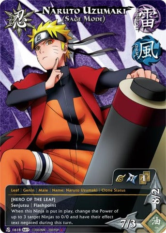 Image of Naruto Uzumaki (Sage Mode) (N-1618) (S27 Hero’s Ascension) Starter Unlimited Edition