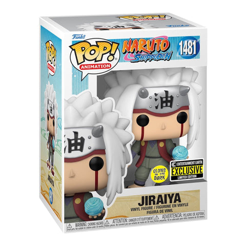 Jiraiya #1481 Glows in the Dark  (Pop! Animation Naruto) Entertainment Earth Exclusive