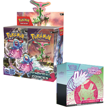 Temporal Forces Booster Box + ETB Combo (MARCH RELEASE PREORDER)