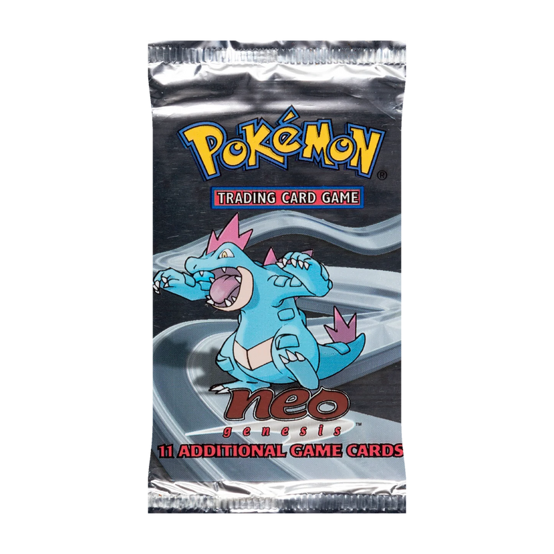 Neo Genesis Unlimited Booster Pack, UNWEIGHED and FACTORY SEALED